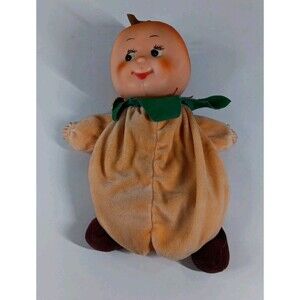 Frutti Village Bebe Baby Doll Beanbag Plush Toy Fruit Orange Orangina